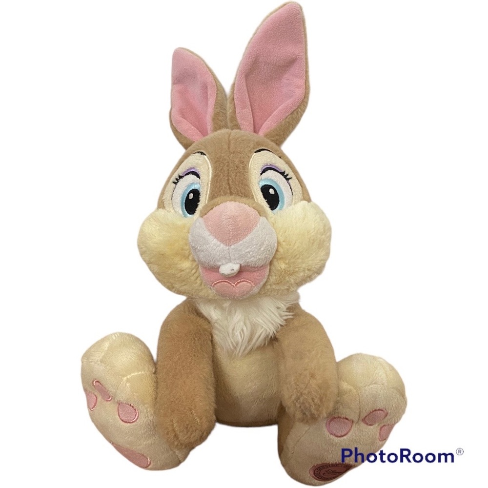 DISNEY Store BAMBI Miss bunny Plush Easter Authentic